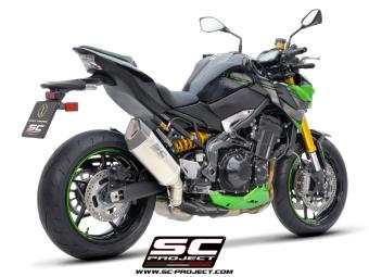 SC-Project SC1-R Titanium Slip-On Einddemper Euro5 Gekeurd KAWASAKI Z 900 2020 - 2024