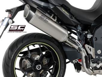 SC-Project SC1-R Titanium Slip-On Einddemper Euro4 Gekeurd TRIUMPH TIGER SPORT 1050 2016 - 2020