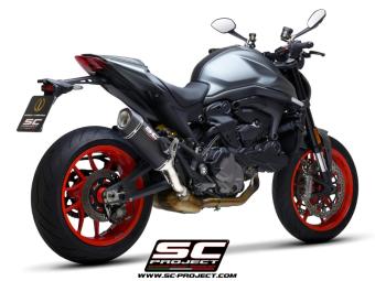 SC-Project SC1-S Carbon Slip-On Einddemper Euro5 Gekeurd DUCATI MONSTER 937 2021 - 2024