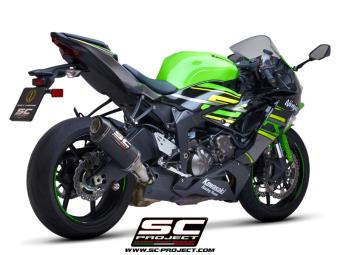 SC-Project SC1-S Carbon Slip-On Einddemper Euro4 Gekeurd KAWASAKI NINJA ZX-6R 636 2019 - 2021