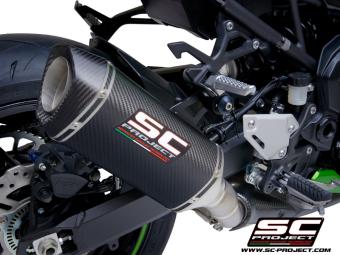 SC-Project SC1-S Carbon Slip-On Einddemper Euro4 Gekeurd KAWASAKI Z 900 A2 2017 - 2020