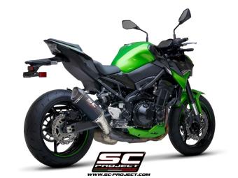 SC-Project SC1-S Carbon Slip-On Einddemper Euro4 Gekeurd KAWASAKI Z 900 A2 2017 - 2020