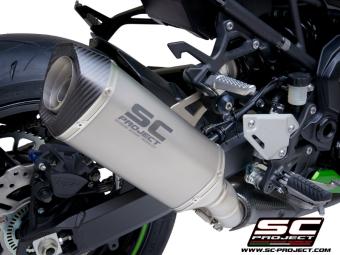 SC-Project SC1-S Titanium Slip-On Einddemper Euro4 Gekeurd KAWASAKI Z 900 A2 2017 - 2020