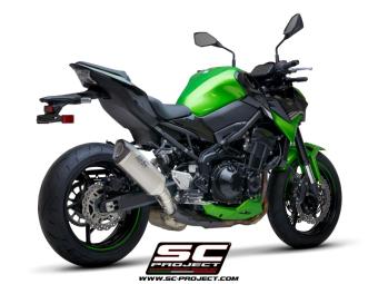 SC-Project SC1-S Titanium Slip-On Einddemper Euro4 Gekeurd KAWASAKI Z 900 A2 2017 - 2020