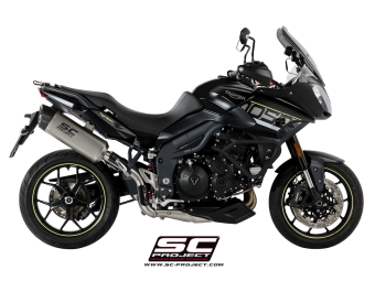 SC-Project Adventure Titanium Uitlaat Euro4 Gekeurd TRIUMPH TIGER SPORT 1050 2016 - 2020