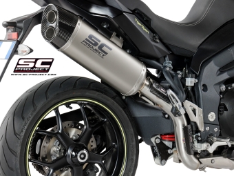 SC-Project Adventure Titanium Uitlaat Euro4 Gekeurd TRIUMPH TIGER SPORT 1050 2016 - 2020