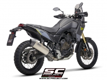 SC-Project X-Plorer II Titanium Slip-on Einddemper Euro4 Gekeurd YAMAHA TENERE 700 2019 - 2020