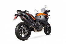 Scorpion Exhaust Serket Black Ceramic Einddemper zonder E-keur KTM 1090 Adventure 2017 - 2020