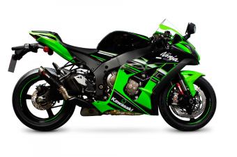 Scorpion Exhaust RP-1 GP Carbon Slip-on zonder E-keur Kawasaki Ninja ZX-10R 2016 - 2020