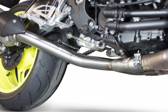 Scorpion RVS Decat Pipe Yamaha MT10 2016 - 2021