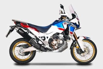 Spark Dakar Carbon Einddemper met Euro3 keurmerk Honda CRF1000L Africa Twin 2016 > 2019