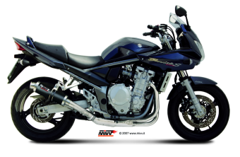 Mivv GP Carbon Slip-on Einddemper met E-keur Suzuki GSF 1250 Bandit 2007 > 2016