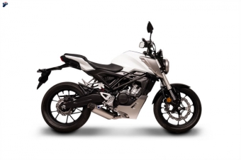 Termignoni Volledig systeem RVS Met E-keur Honda CB125 2018-2020