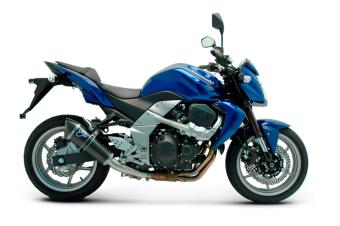 Termignoni Carbon Slip-on Einddemper met E-keur Kawasaki Z 750 2007 - 2012