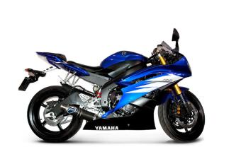 Termignoni Carbon Slip-on Einddemper met E-keur Yamaha YZF-R6 2006 - 2019