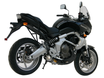 Mivv Oval Carbon Slip-on Einddemper met E-keur Kawasaki Versys 650 2006 > 2014