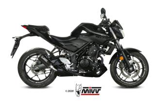 Mivv MK3 Carbon Einddemper zonder E-keur Yamaha MT-03 2016 > 2024