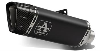 Arrow Pista Titanium Dark Einddemper met E-keur Yamaha MT-10 2022 - 2024