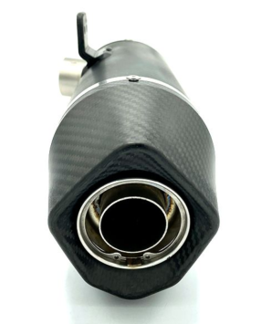 Arrow Indy Race Aluminium Dark Einddemper met E-keur incl. Linkpipe BMW F 900 R 2020 - 2024