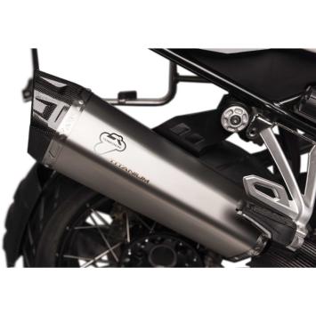 Termignoni Slip-On Titanium Einddemper met E-keur BMW R 1200 GS / Adventure 2017 - 2018