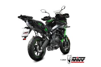 Mivv Delta Race Black Volledig Uitlaatsysteem met E-keur Kawasaki Versys 650 2024