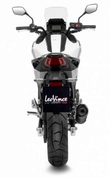 Leovince LV One Evo Black Edition slip-on Einddemper met E-keur Honda NC 750 X 2021 - 2024
