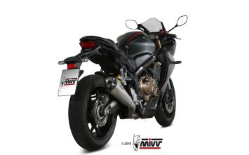 Mivv Delta Race RVS Volledig Uitlaatsysteem met E-keur Honda CBR 650 R 2019 - 2023