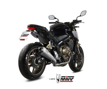 Mivv Delta Race RVS Volledig Uitlaatsysteem met E-keur Honda CB 650 R 2019 - 2023