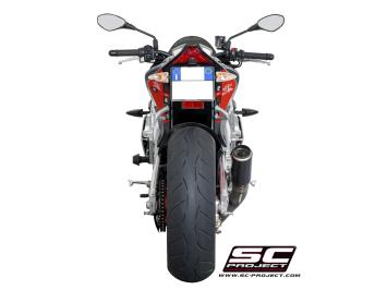 SC-Project CR-T Carbon Slip-On Einddemper Zonder E-keur APRILIA TUONO V4 / FACTORY / RR 2015 - 2016