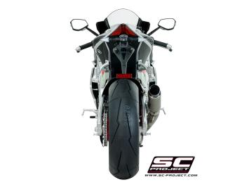 SC-Project GP70-R Titanium Slip-On Einddemper Zonder E-keur APRILIA RSV4 / RF / RR 2017