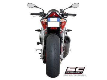 SC-Project S1 Titanium Slip-On Einddemper Zonder E-keur APRILIA TUONO V4 / FACTORY / RR 2015 - 2016