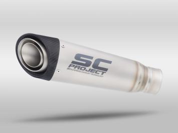SC-Project S1 Titanium Slip-On Einddemper Euro4 Gekeurd SUZUKI KATANA 2019 - 2020