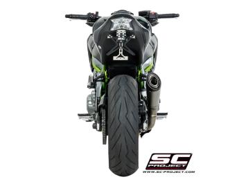 SC-Project S1 Titanium Slip-On Einddemper Euro4 Gekeurd KAWASAKI Z 900 2017 - 2019