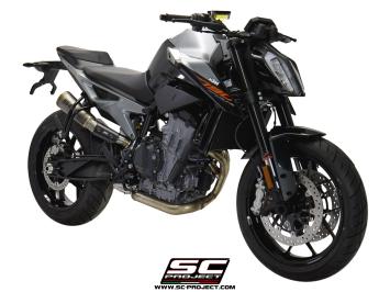 SC-Project S1-GP Titanium Slip-On Einddemper Zonder E-keur KTM 790 DUKE 2018 - 2020