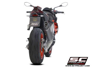 SC-Project SC1-R Carbon 350MM Slip-On Einddemper Zonder E-keur APRILIA TUONO V4 / FACTORY 2021 - 2024