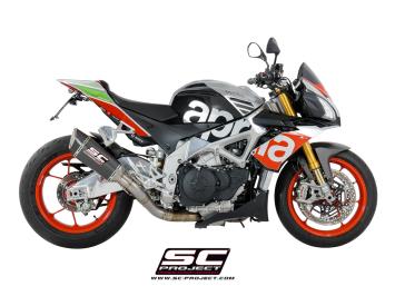 SC-Project SC1-R Carbon Slip-On Einddemper Zonder E-keur APRILIA TUONO V4 1100 / FACTORY / RR 2017 - 2020