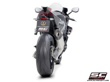 SC-Project SC1-R Titanium 250MM Slip-On Einddemper Zonder E-keur APRILIA RSV4 / FACTORY 2021 - 2024