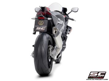 SC-Project SC1-R Titanium 300MM Slip-On Einddemper Zonder E-keur APRILIA RSV4 / FACTORY 2021 - 2024