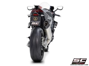 SC-Project SC1-R Titanium 350MM Slip-On Einddemper Zonder E-keur APRILIA RSV4 / FACTORY 2021 - 2024