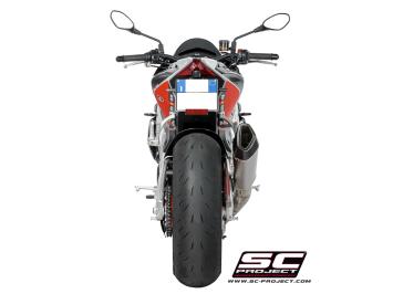 SC-Project SC1-R Titanium Slip-On Einddemper Zonder E-keur APRILIA TUONO V4 1100 / FACTORY / RR 2017 - 2020