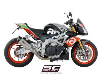 SC-Project SC1-R Titanium Slip-On Einddemper Zonder E-keur APRILIA TUONO V4 1100 / FACTORY / RR 2017 - 2020