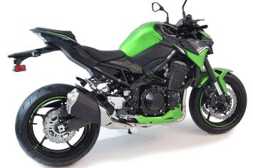 Black Widow Decat Uitlaatbochtenset voor Kawasaki Z900 2020-2024